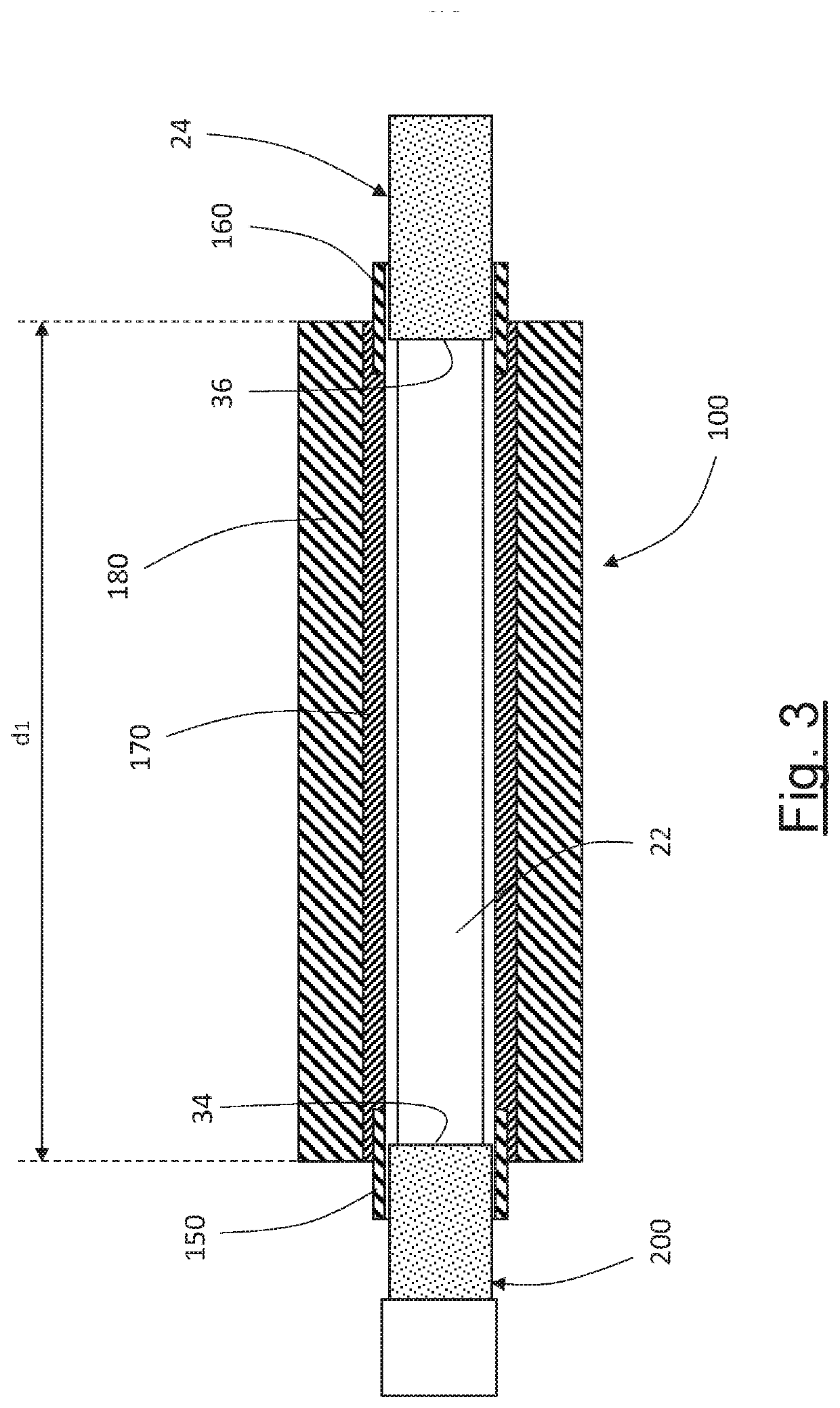 Cable termination system, termination assembly and method for installing such a termination assembly