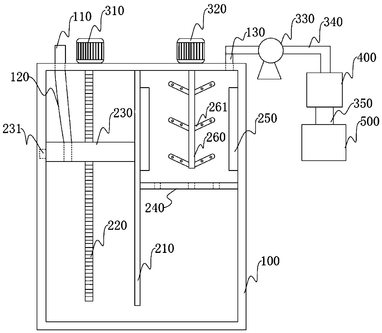 Distillation recovery device for producing lubricating oil