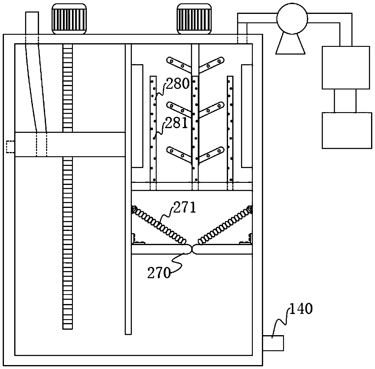 Distillation recovery device for producing lubricating oil