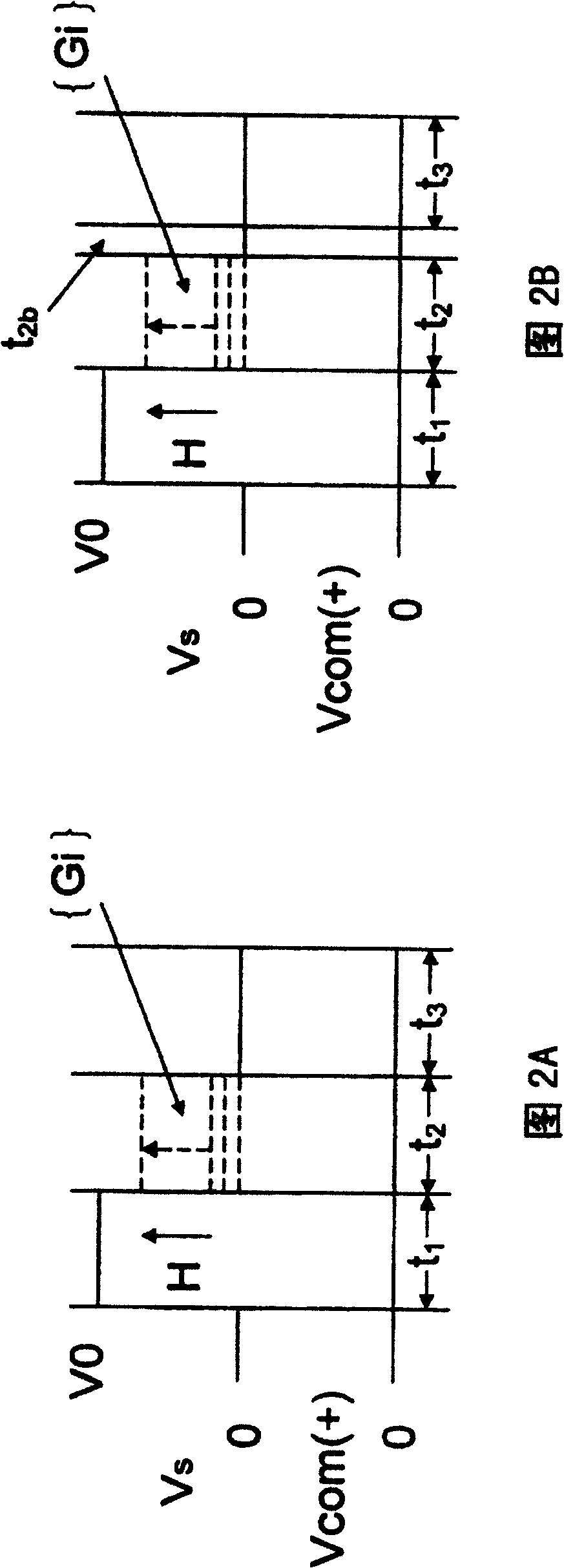 Gray tone driving method for steady-state