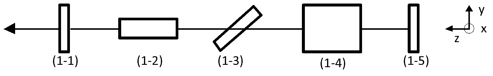 Laser with low-voltage driven electro-optical crystal