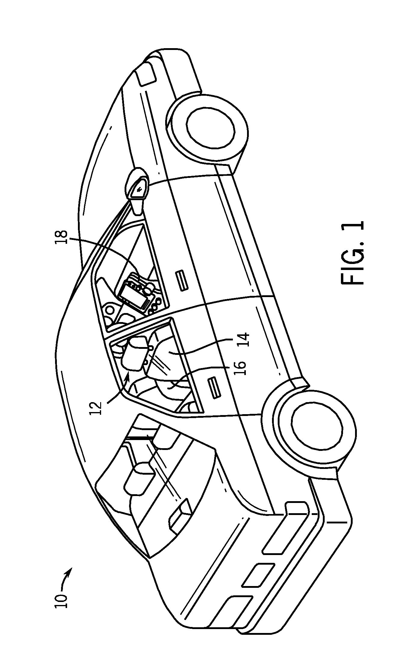 Sensor actuated storage compartment