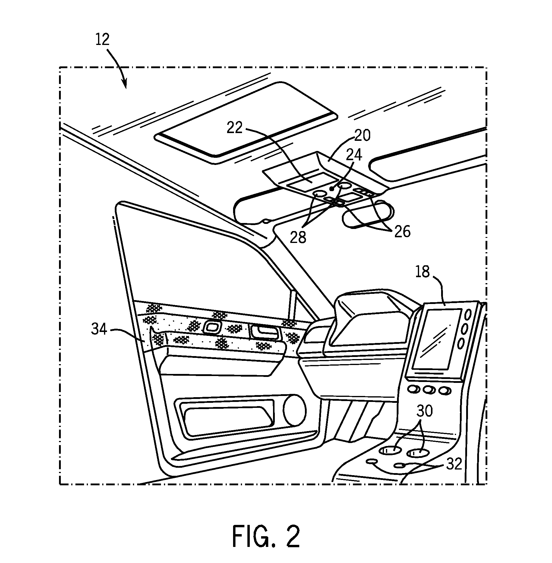 Sensor actuated storage compartment