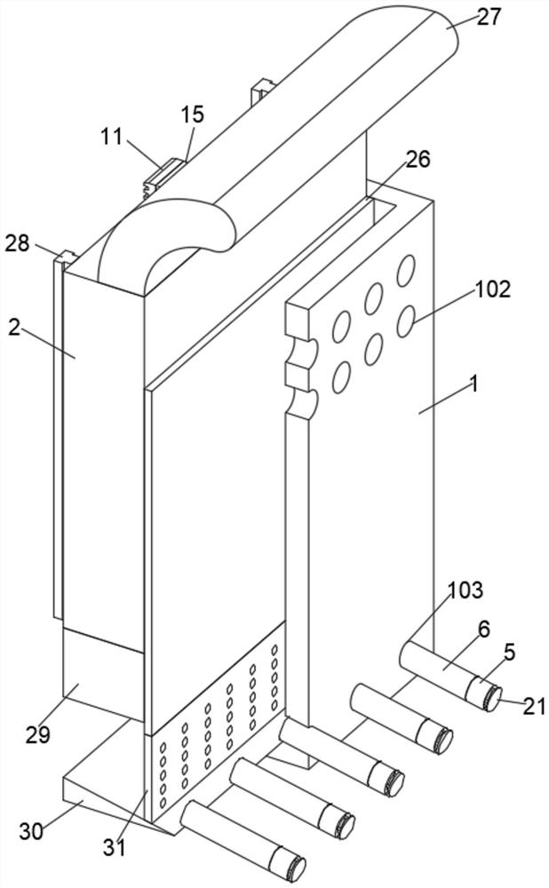 Wave blocking device for hydraulic engineering construction