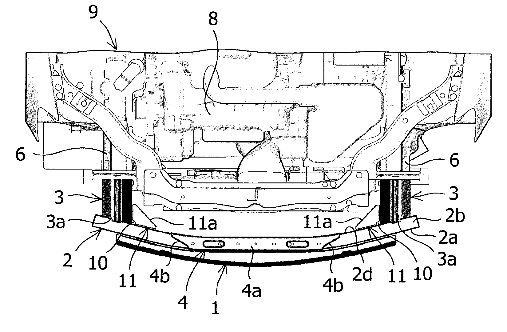 Vehicle front structure