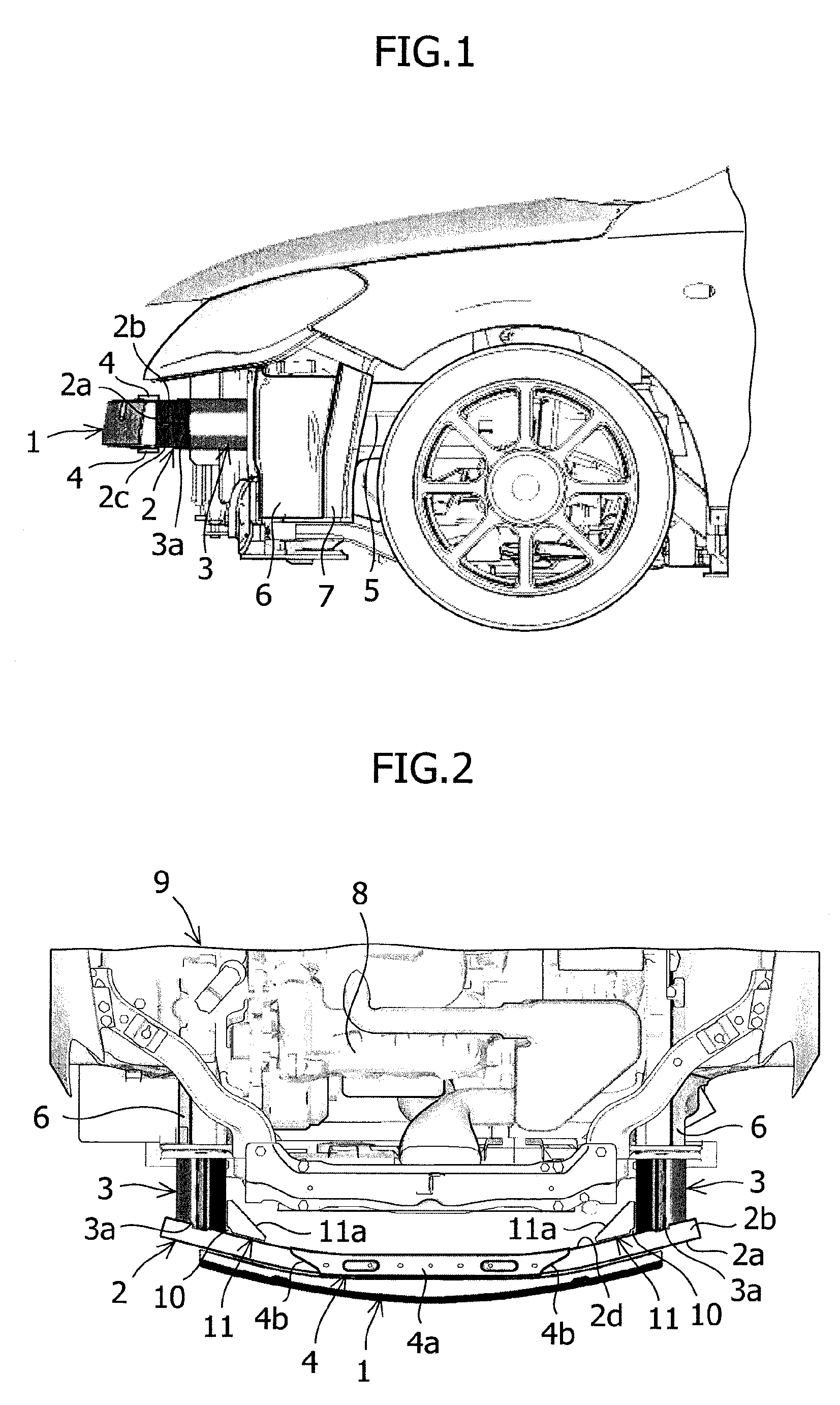 Vehicle front structure