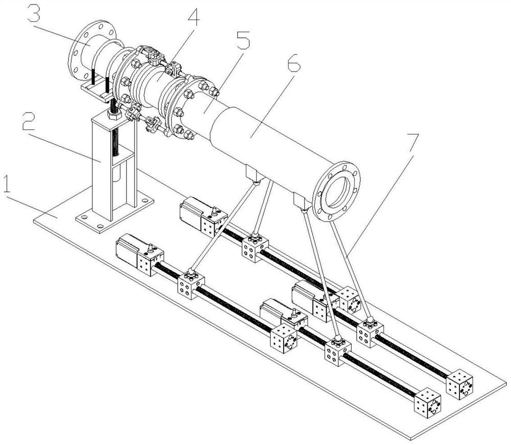 Pipeline joint device capable of achieving multi-degree-of-freedom active adjustment and butt joint