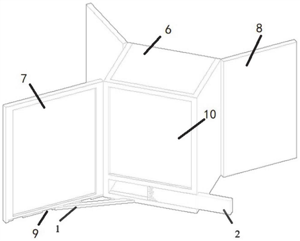 Relay protection device secondary screen cabinet and method