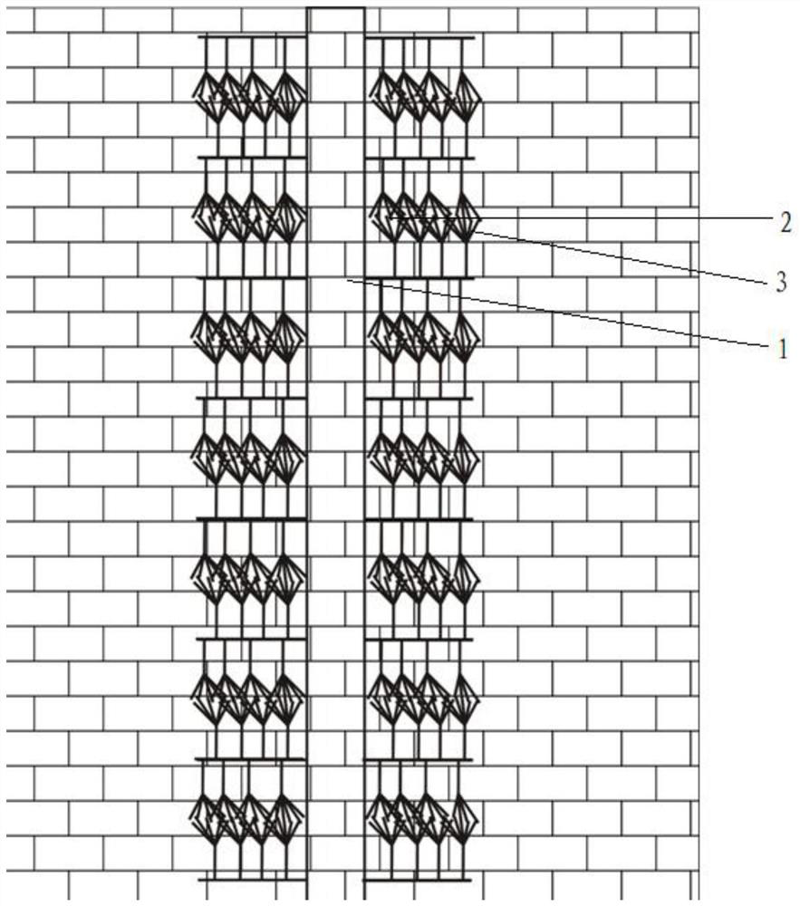 The method of collecting thermal energy of dry hot rock by single well