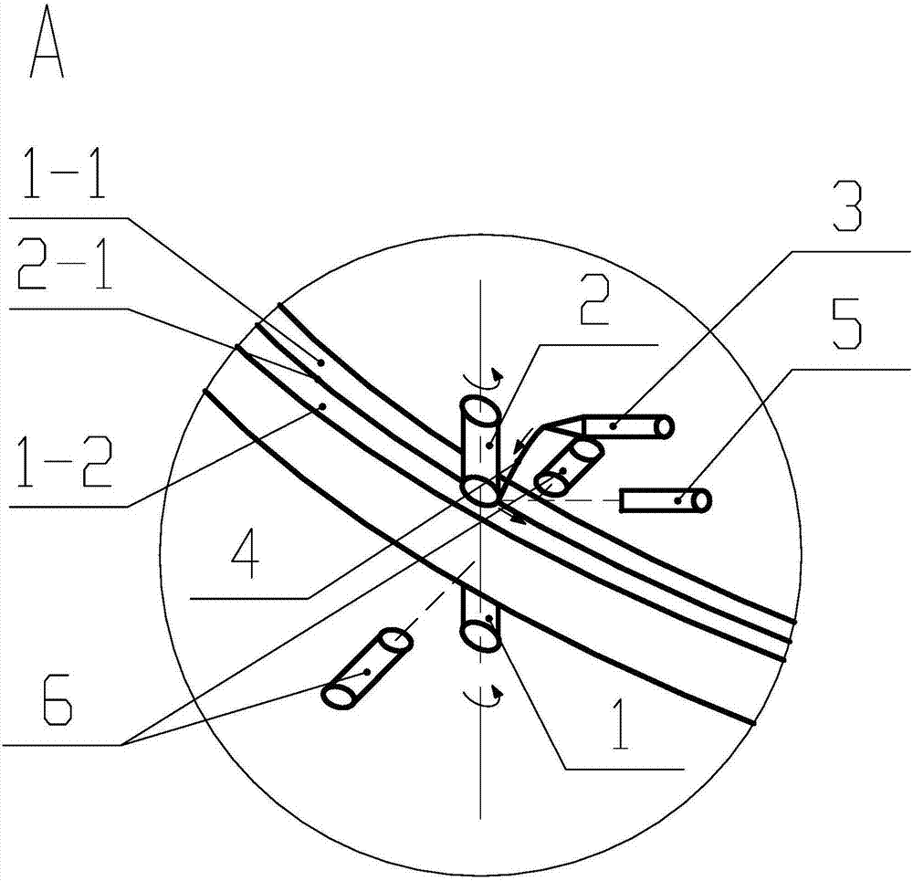 Radial stacking type friction-stir welding material adding forming process for large thick-wall ring part