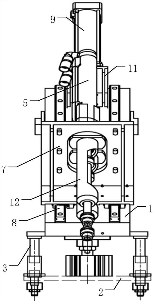 Device for tightening engine connecting rod