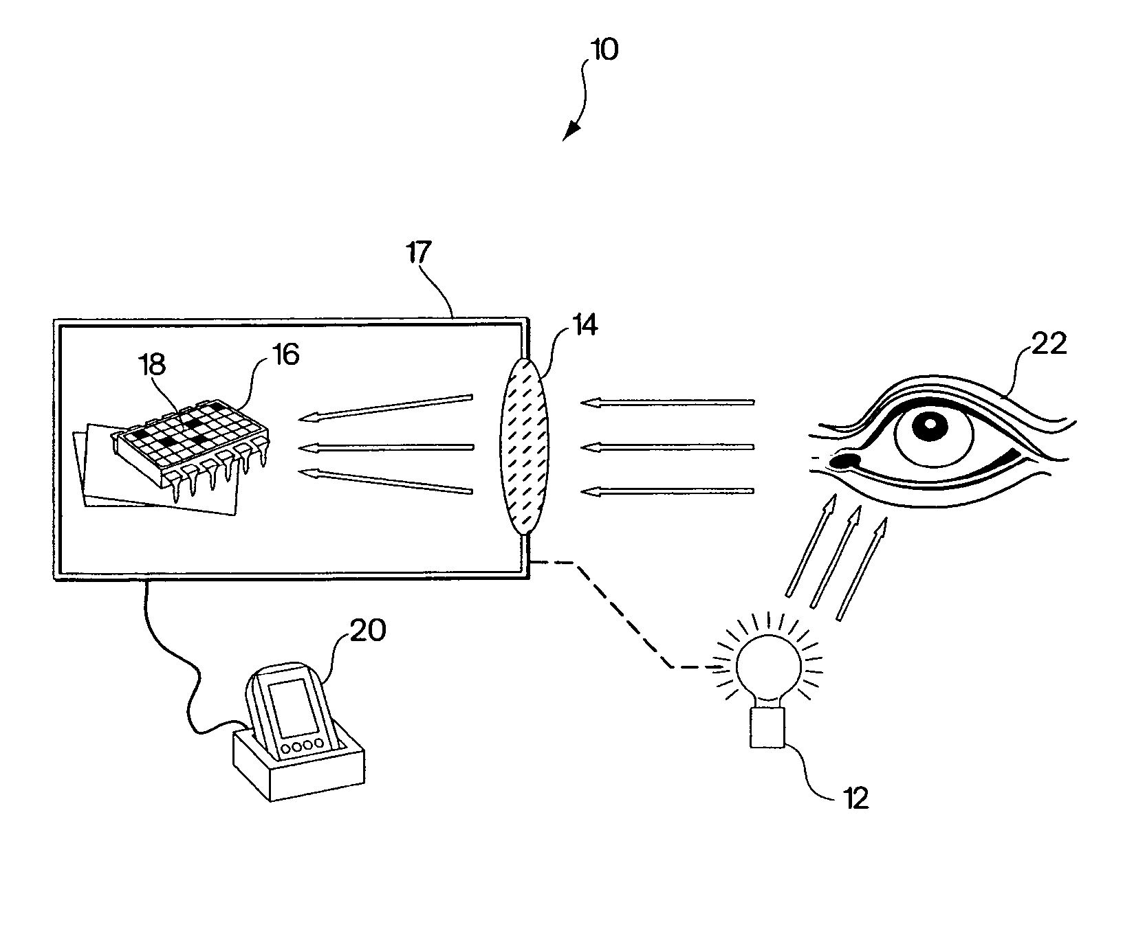 Saccadic motion sensing