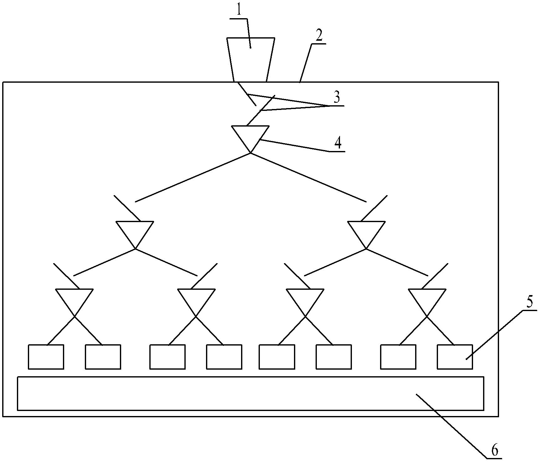 Grain sample splitter