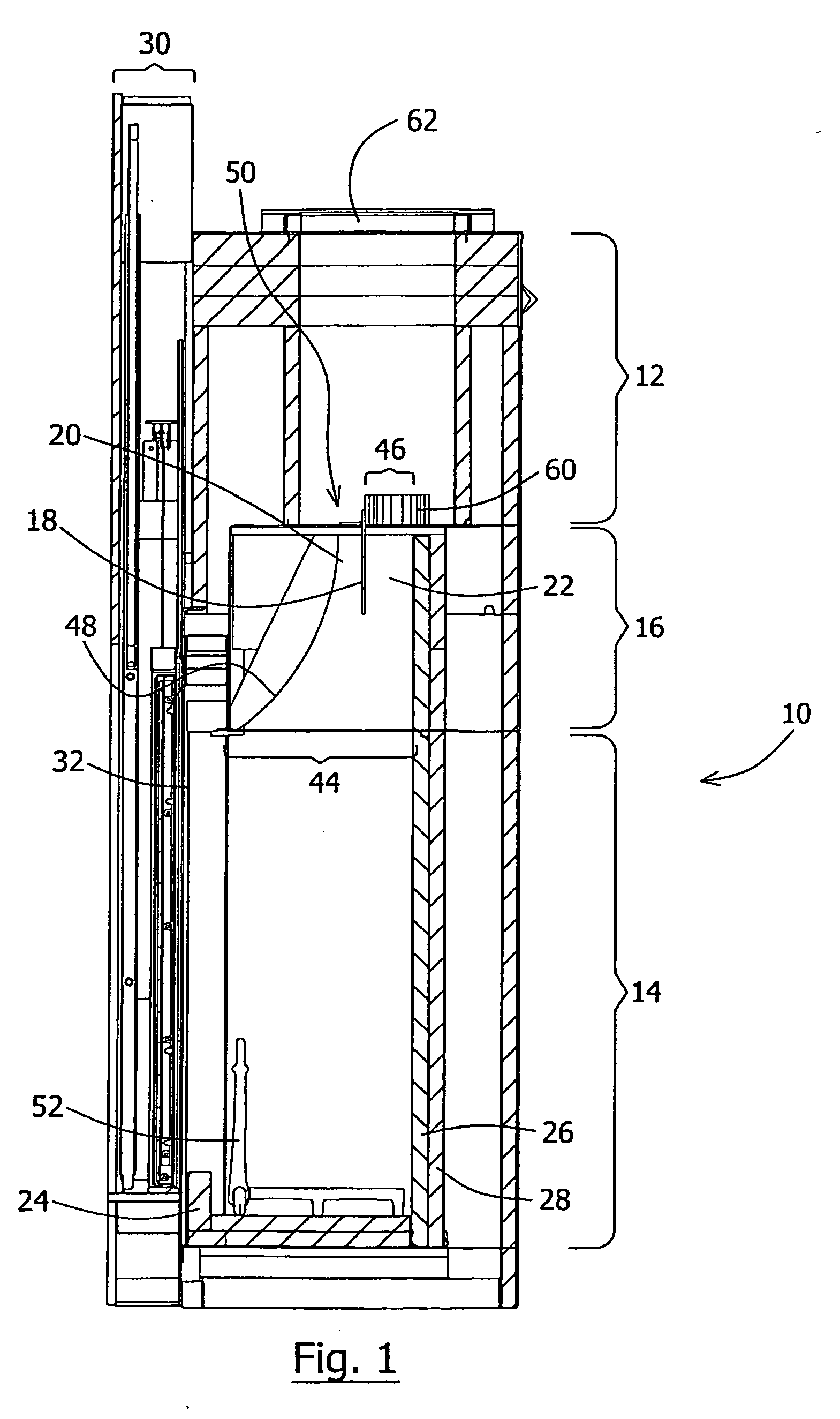 Low-emission fireplace assembly