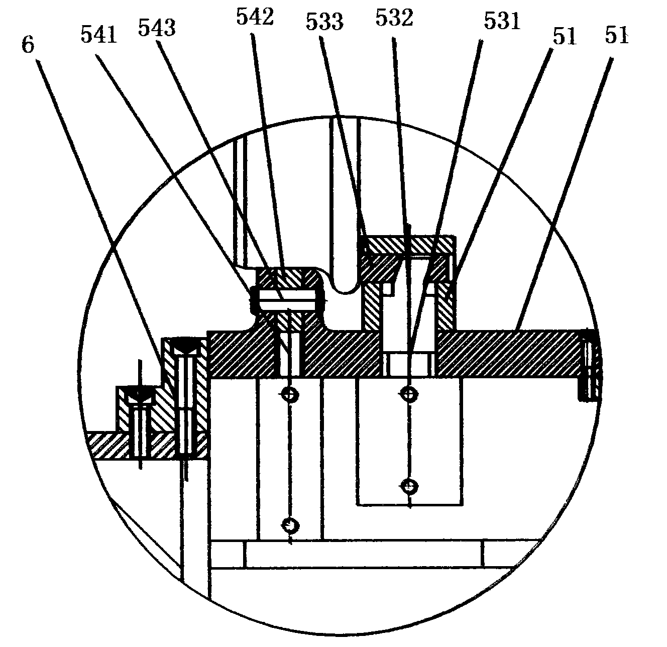 Railway full-automatic bearing press