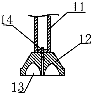 Lifting adjustable music reading bracket convenient to place