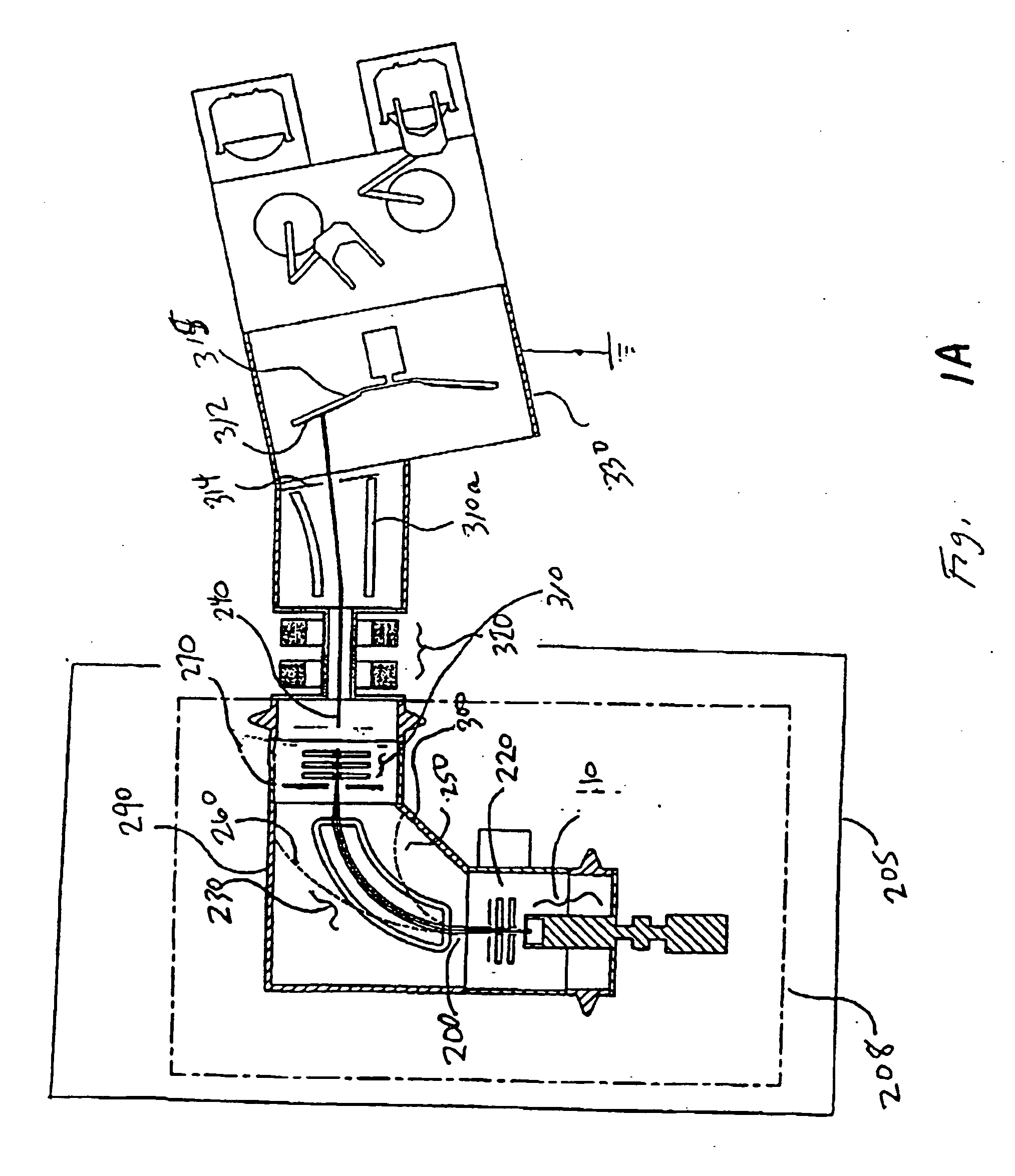 Ion implantation device and a method of semiconductor manufacturing by the implantation of boron hydride cluster ions