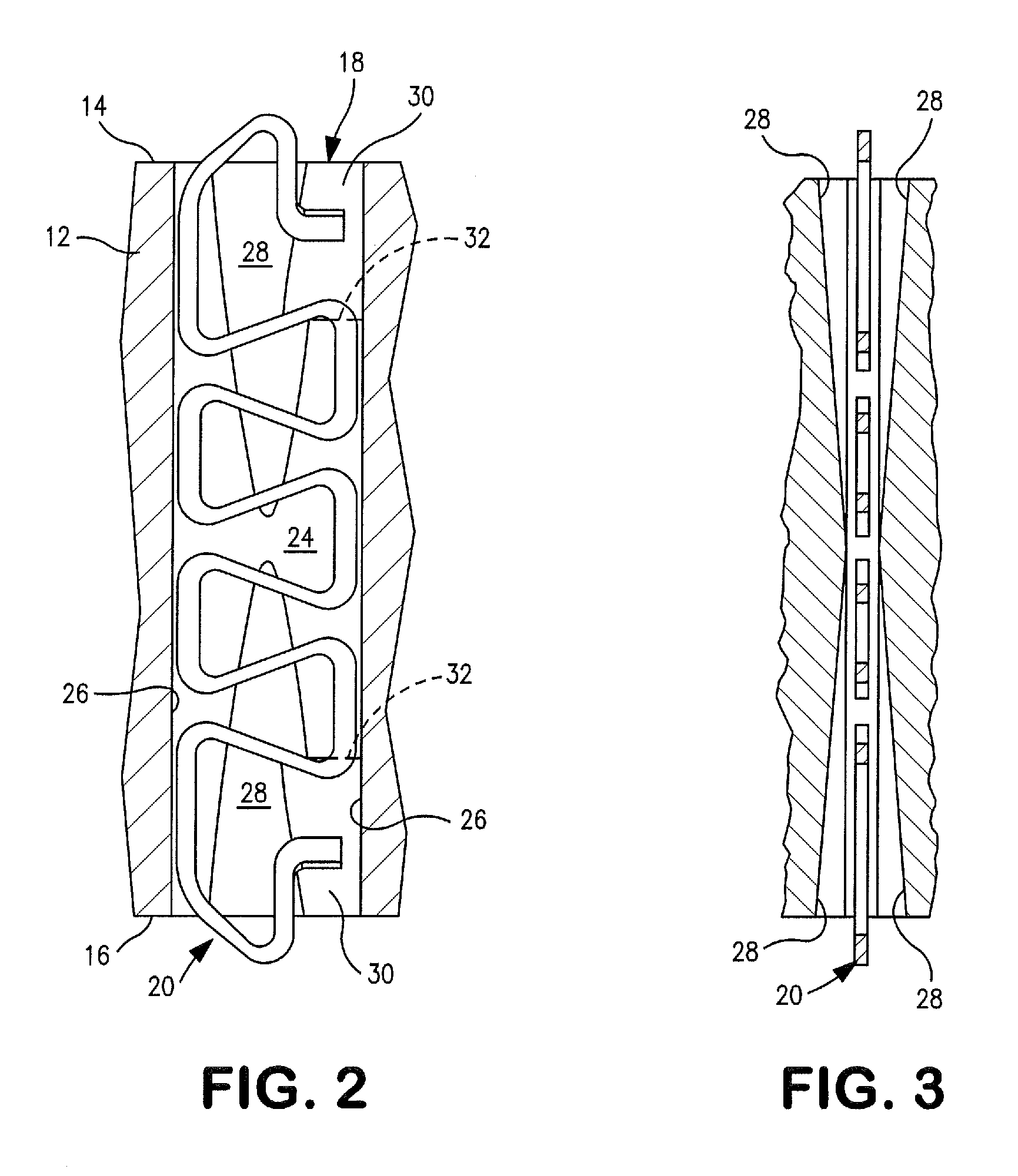 Interposer assembly with flat contacts