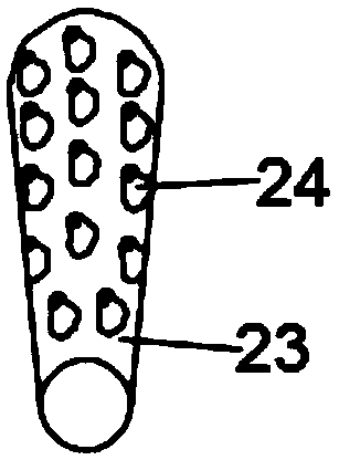 Soil remediation device for municipal garden