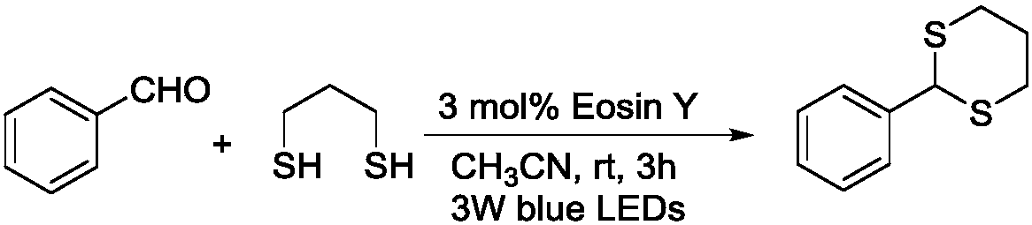 Preparing method of 2-substituted-1,3-dithiane derivative