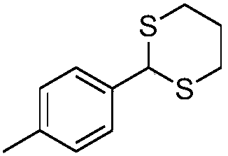 Preparing method of 2-substituted-1,3-dithiane derivative