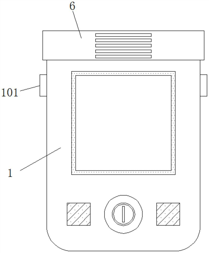 Portable household glucometer