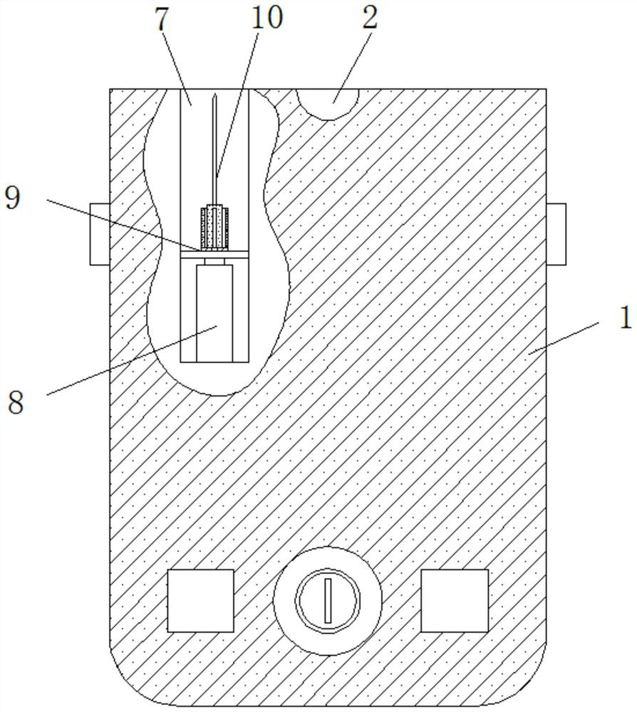 Portable household glucometer