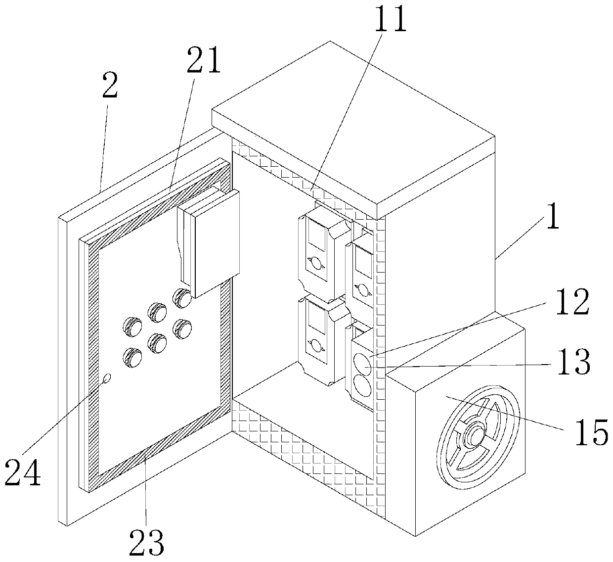 Combined type high-sealing-performance automatic frequency conversion cabinet