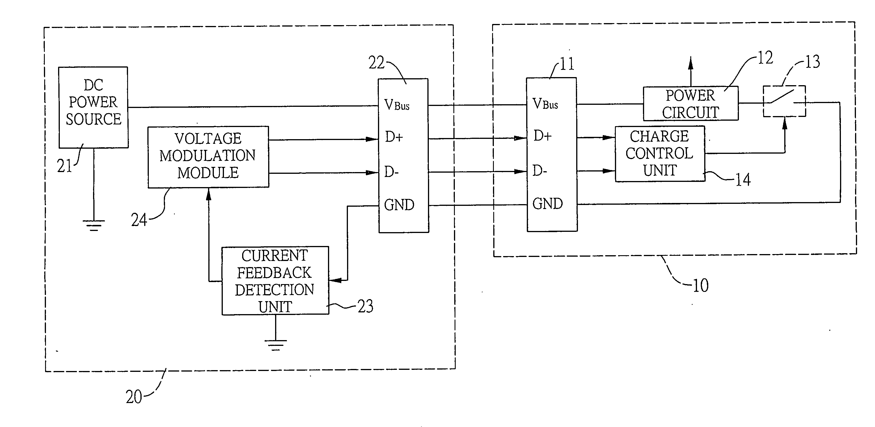 Universal USB power supply