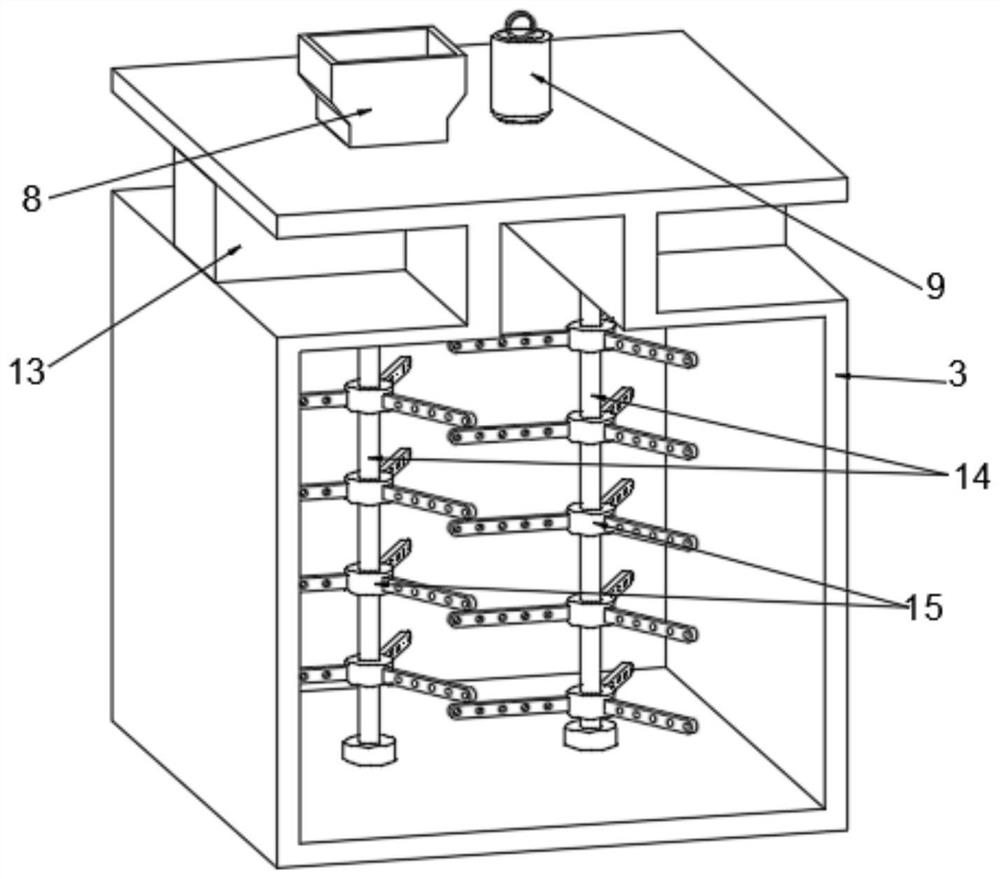 Landscaping spraying device capable of increasing spraying range