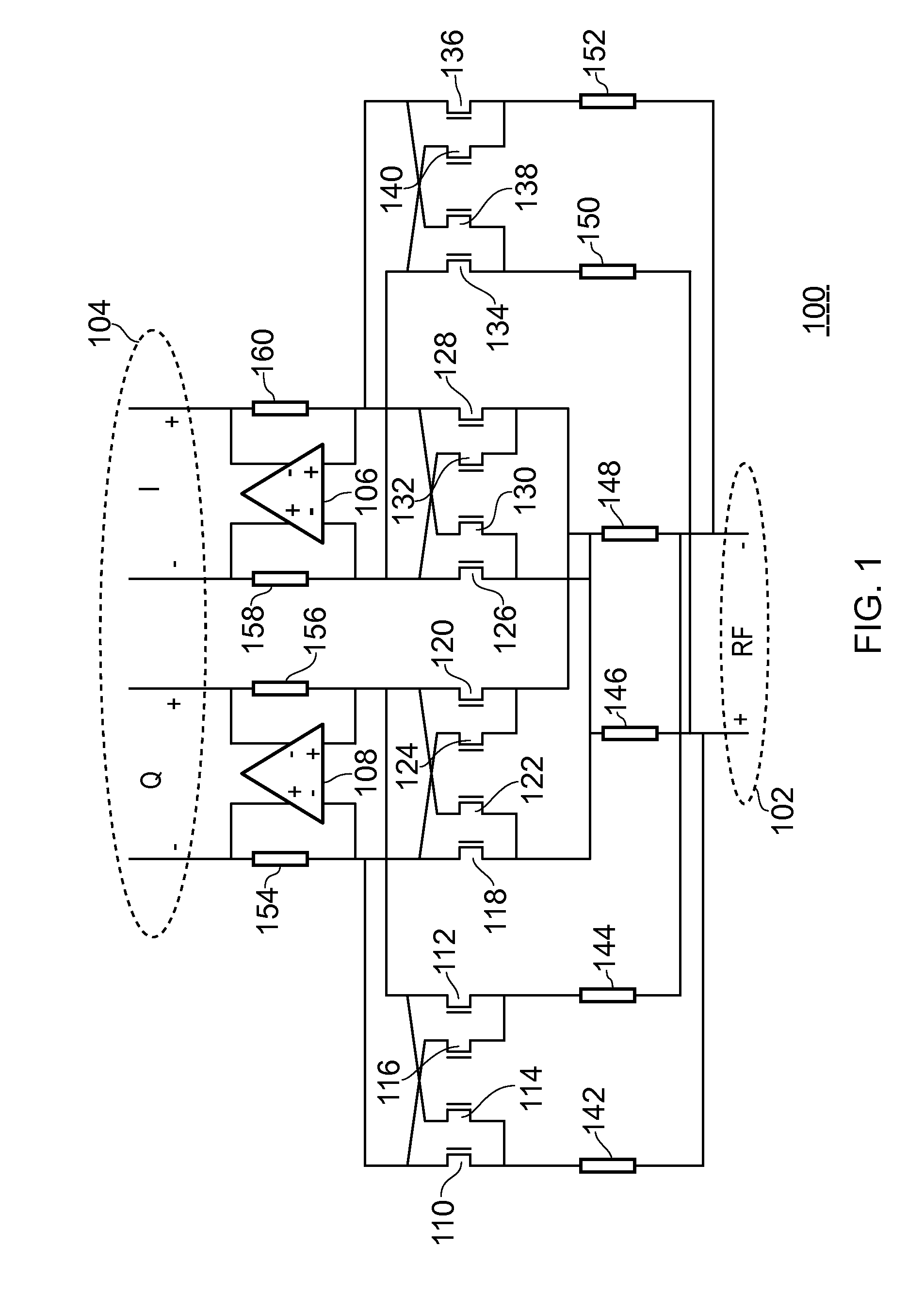 Passive harmonic-rejection mixer