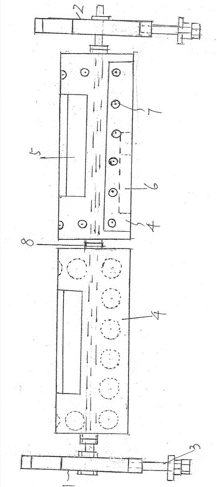 General all-weather source-free safe caution lamp with equipotential electric transmission and distributing line