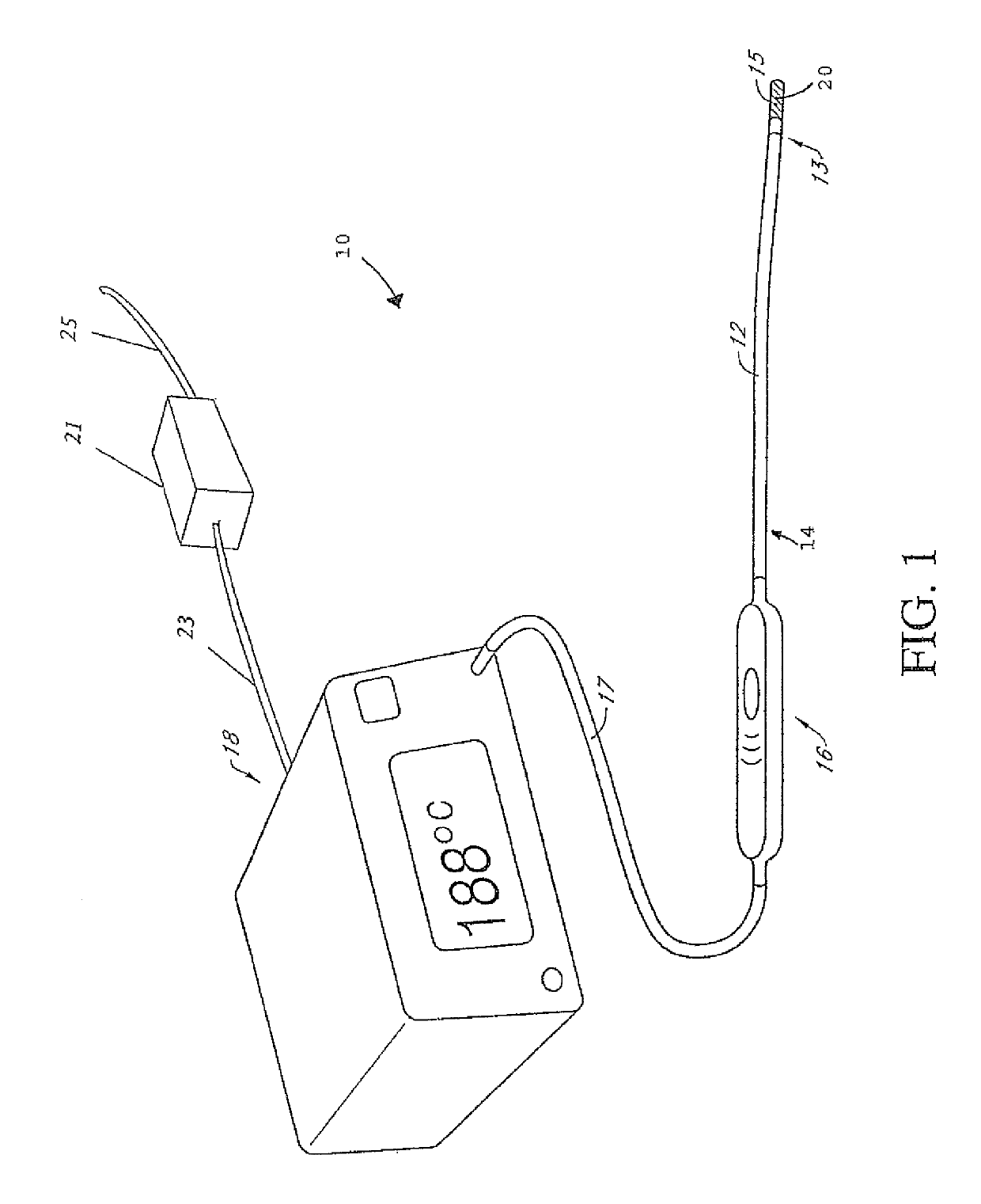 Electrosurgical medical device with power modulation