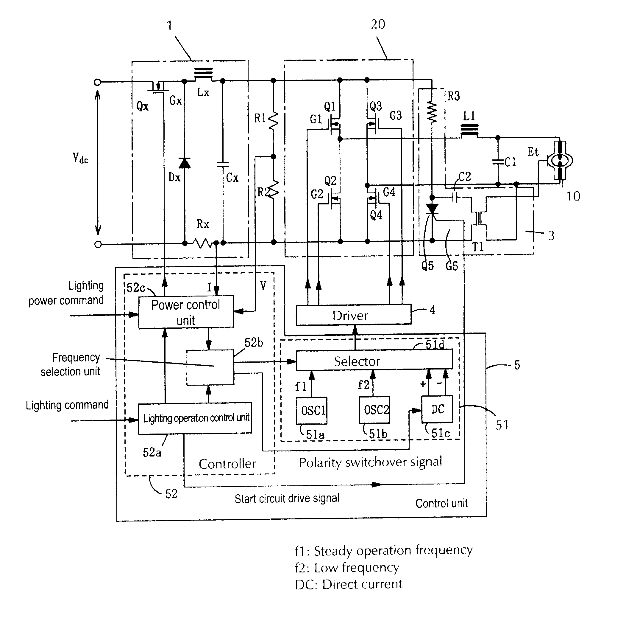 High-pressure discharge lamp light source device and projector