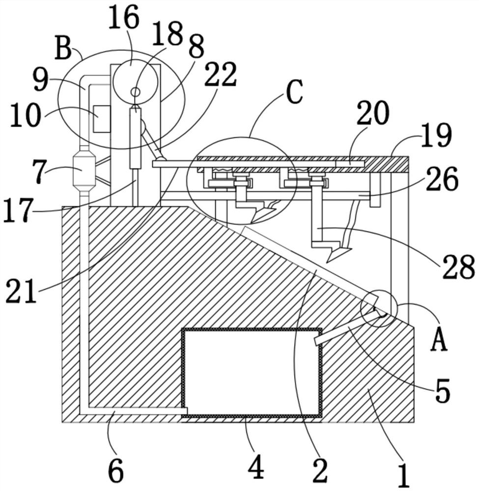 A river slope protection device and slope protection method for water ecological restoration