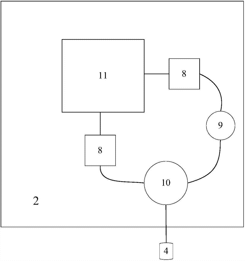 Wide-beam antenna of maritime satellite communication terminal