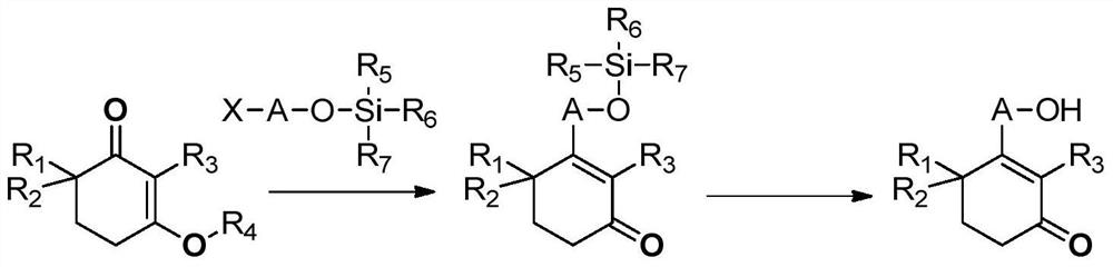 A kind of preparation method of high-purity cyclohexenone long-chain alcohol