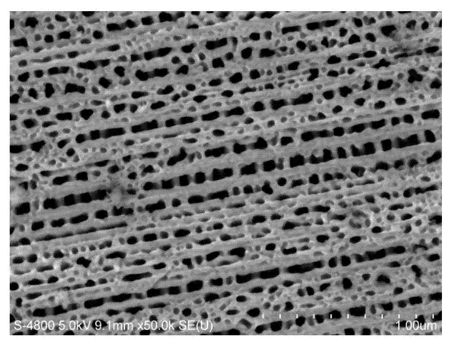 Method for inhibiting secondary electron emission of microwave component surface by adopting nanostructure plating layer