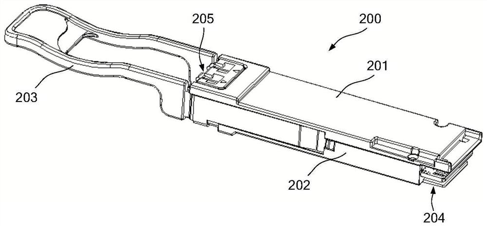 Optical module and automatic wavelength intercommunication method based on double-MCU optical module