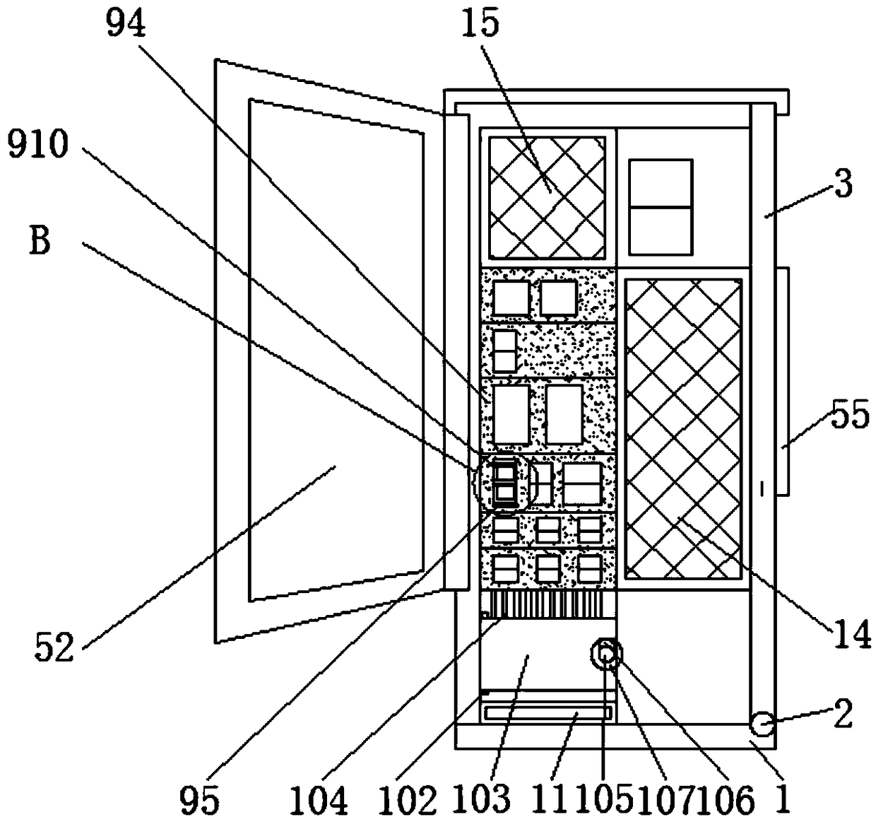 Interface protection device which is dustproof and convenient for fixing joint for computer main machine