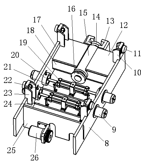 Automatic hydraulic testing jig