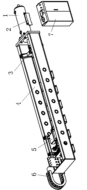 Automatic hydraulic testing jig