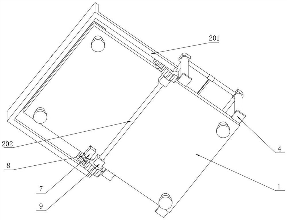 A device for testing the toughness standard of aluminum-plastic plate core material