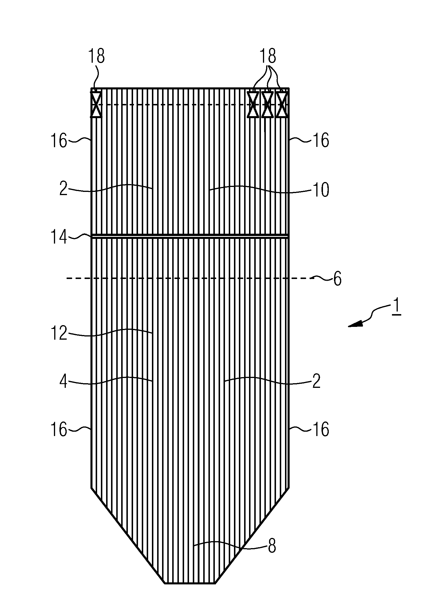 Forced-flow steam generator