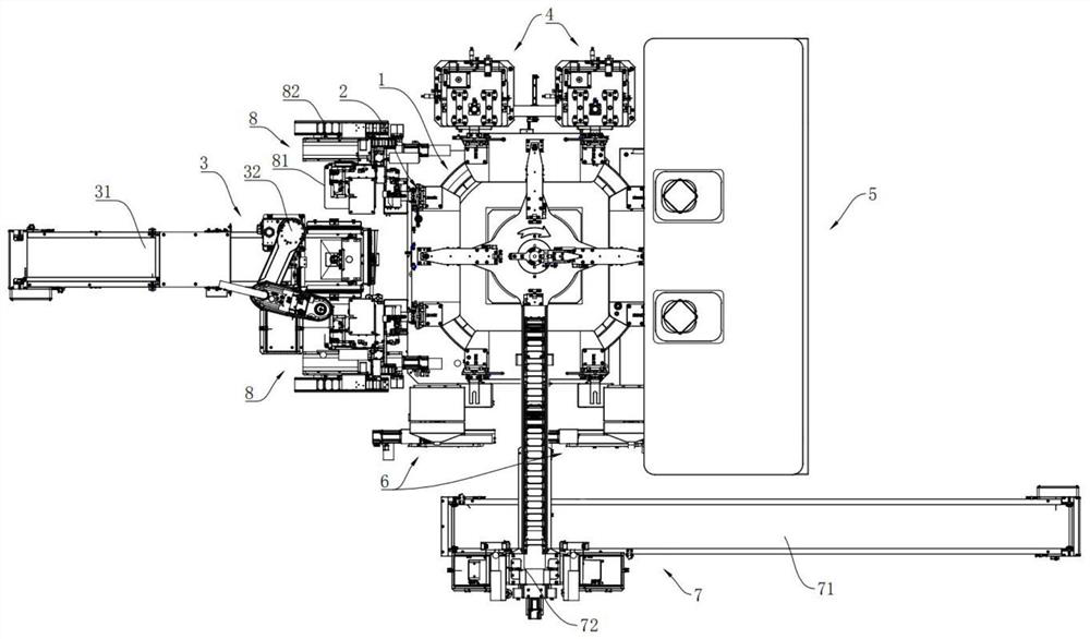 Gluing machine