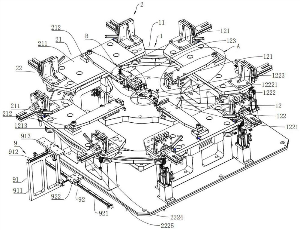 Gluing machine