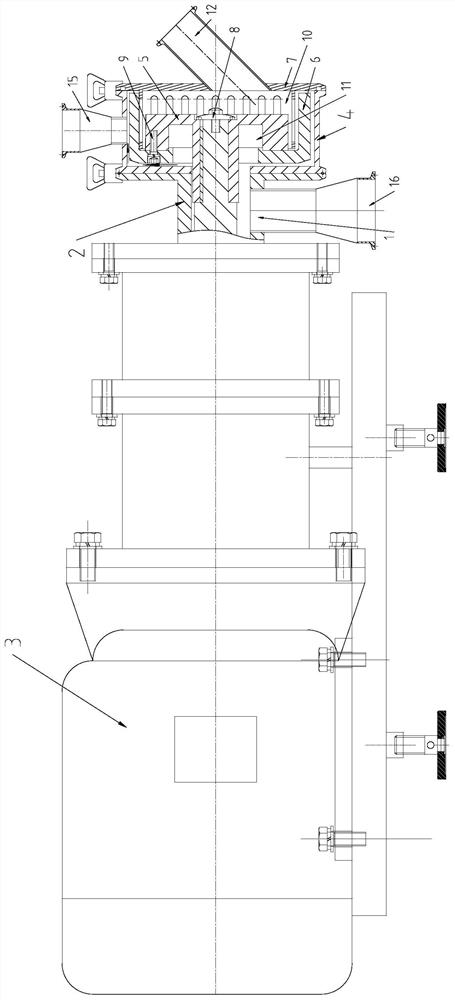 Double-layer rotor for powder-liquid integrated delivery pump