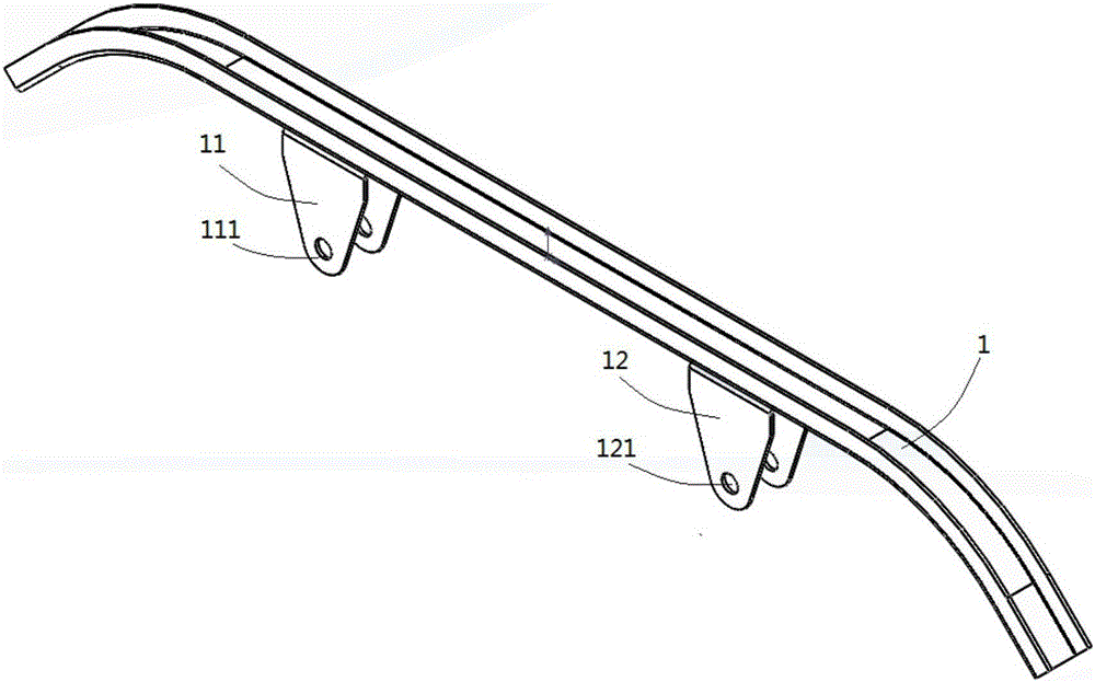 Multi-connecting-rod anti-collision mechanism and intelligent moving body