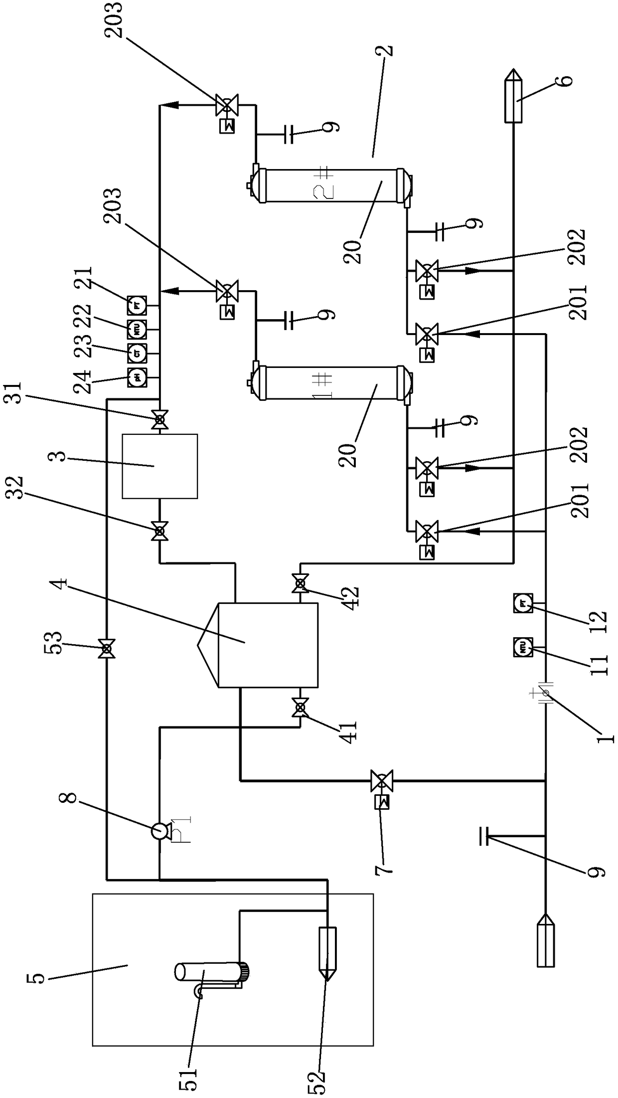 A kind of tap water overall purification system