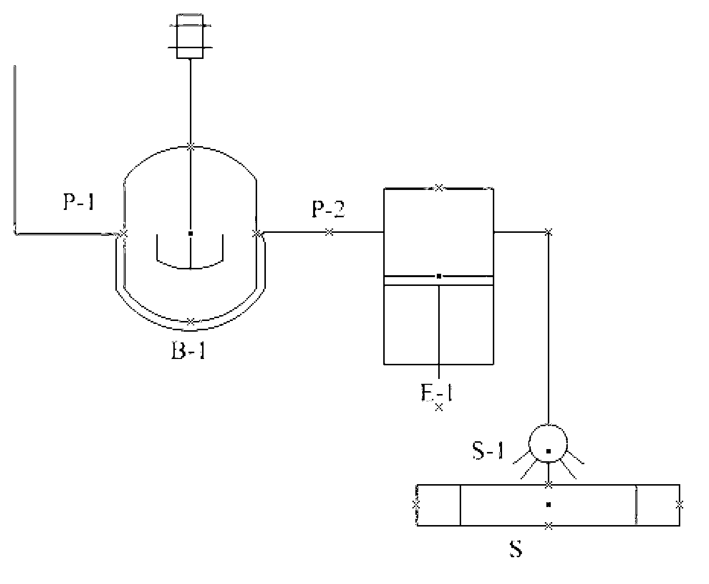 High-temperature water cooling device and method